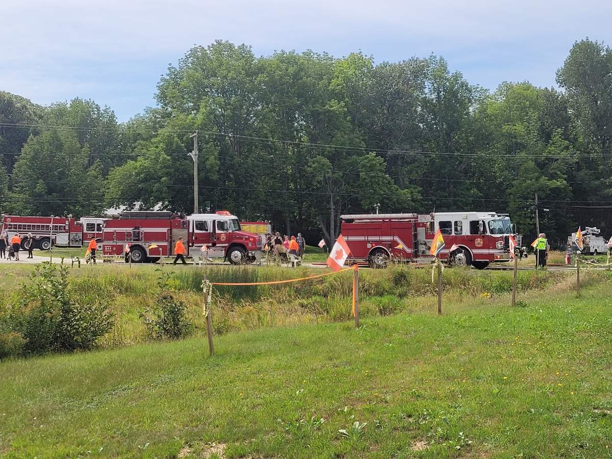 The Miramichi Fire Department chief said all three of their stations responded to the fire at Tweedie Manor.