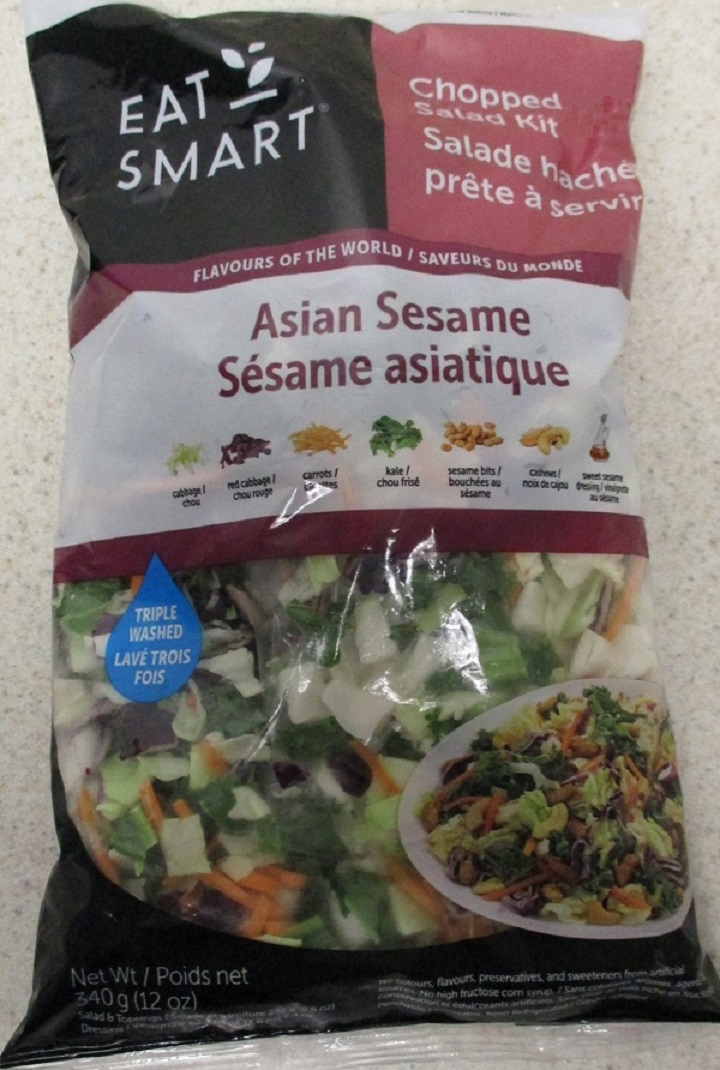 Salad kit sold in Ontario, possibly nationally recalled over