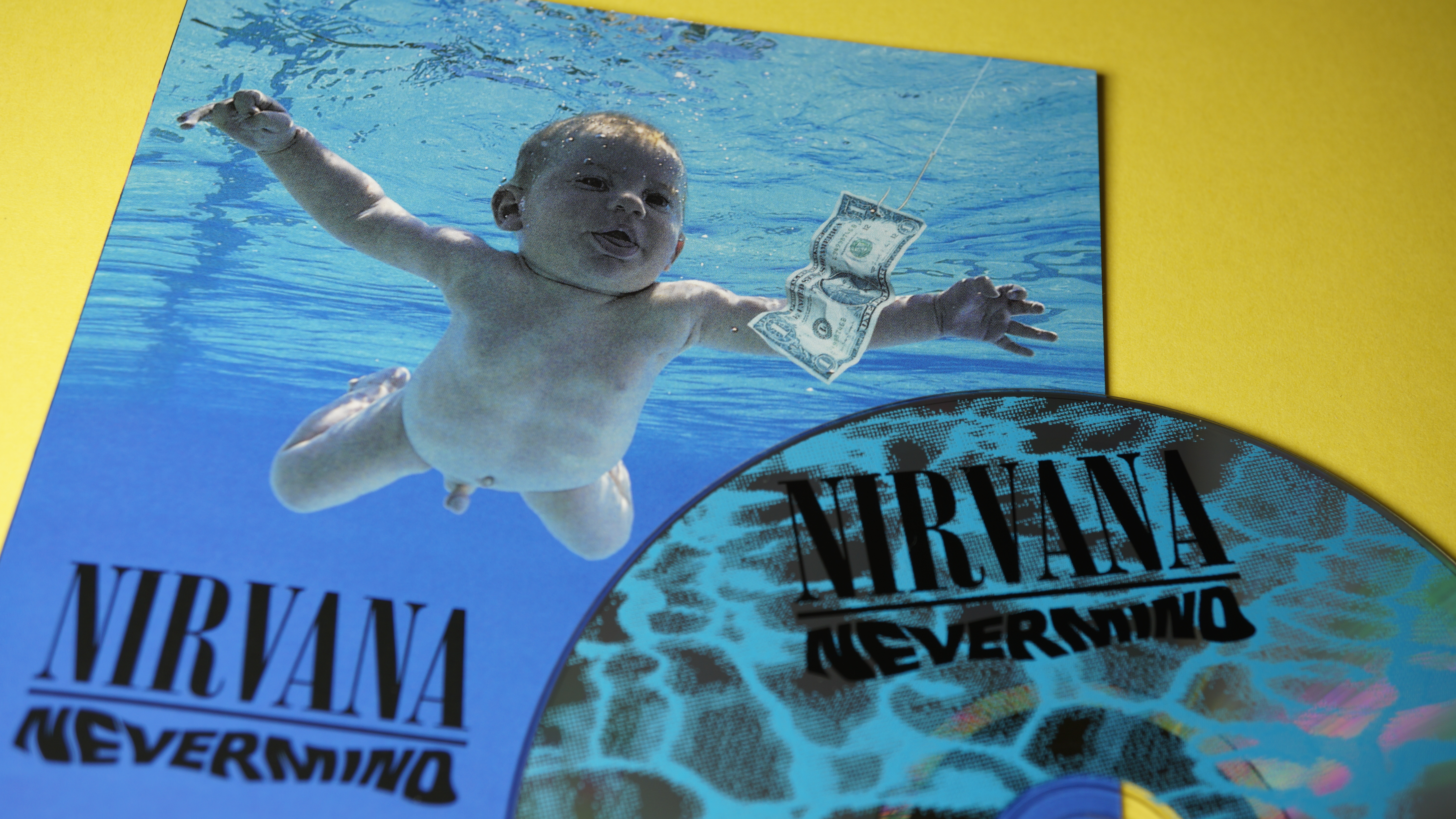 baby in nirvana nevermind cover