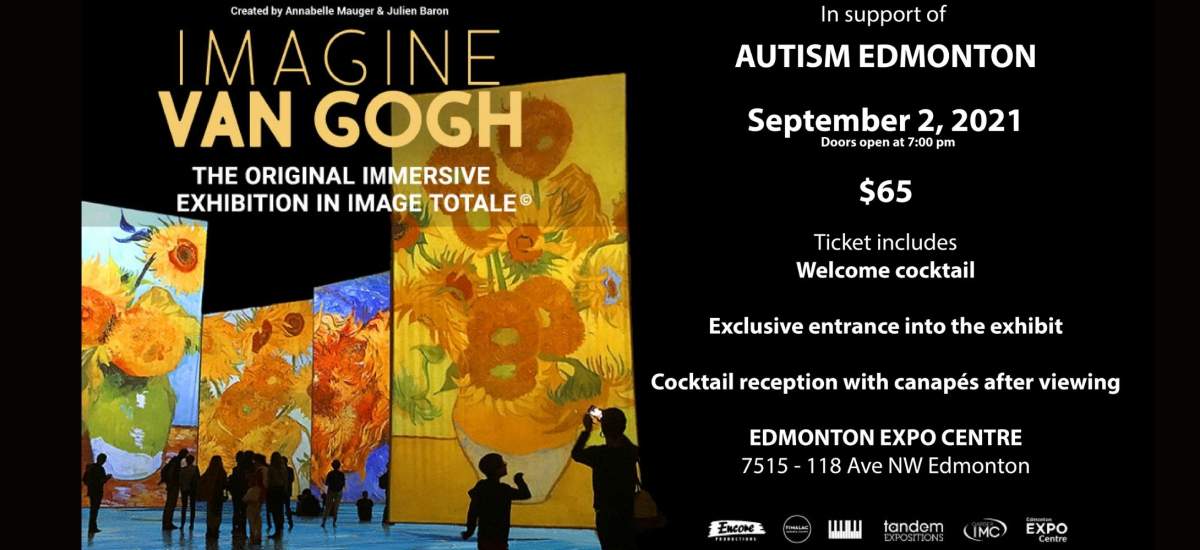 Imagine Van Gogh – in Support of Autism Edmonton - image