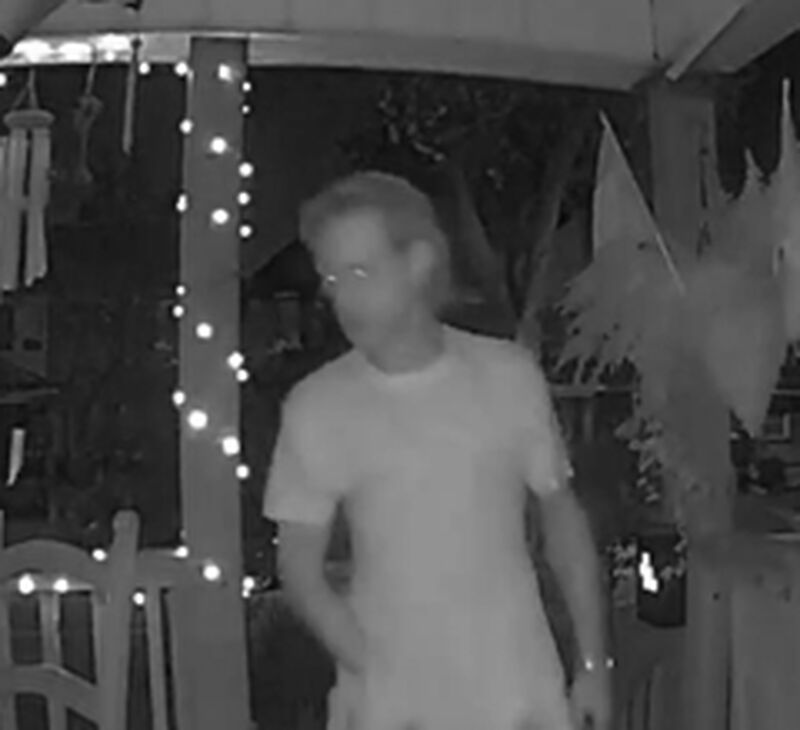 Security camera image released of man wanted.