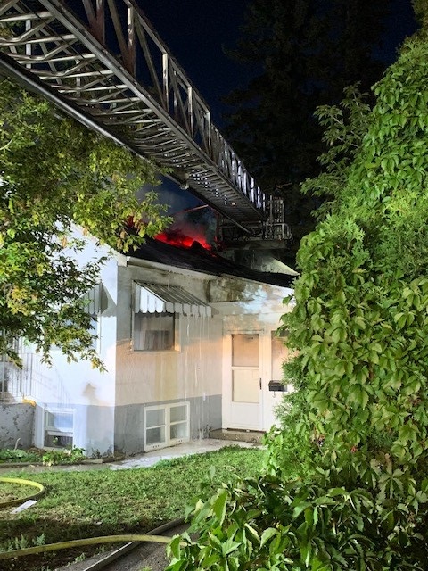 The Saskatoon Fire Department was called to a structure fire early Sunday morning on St. George Avenue.