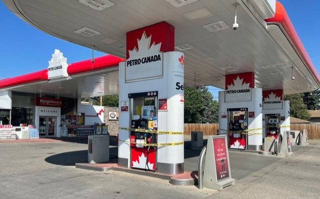 A Petro-Canada gas station in Calgary on Sunday, Aug. 22, 2021.