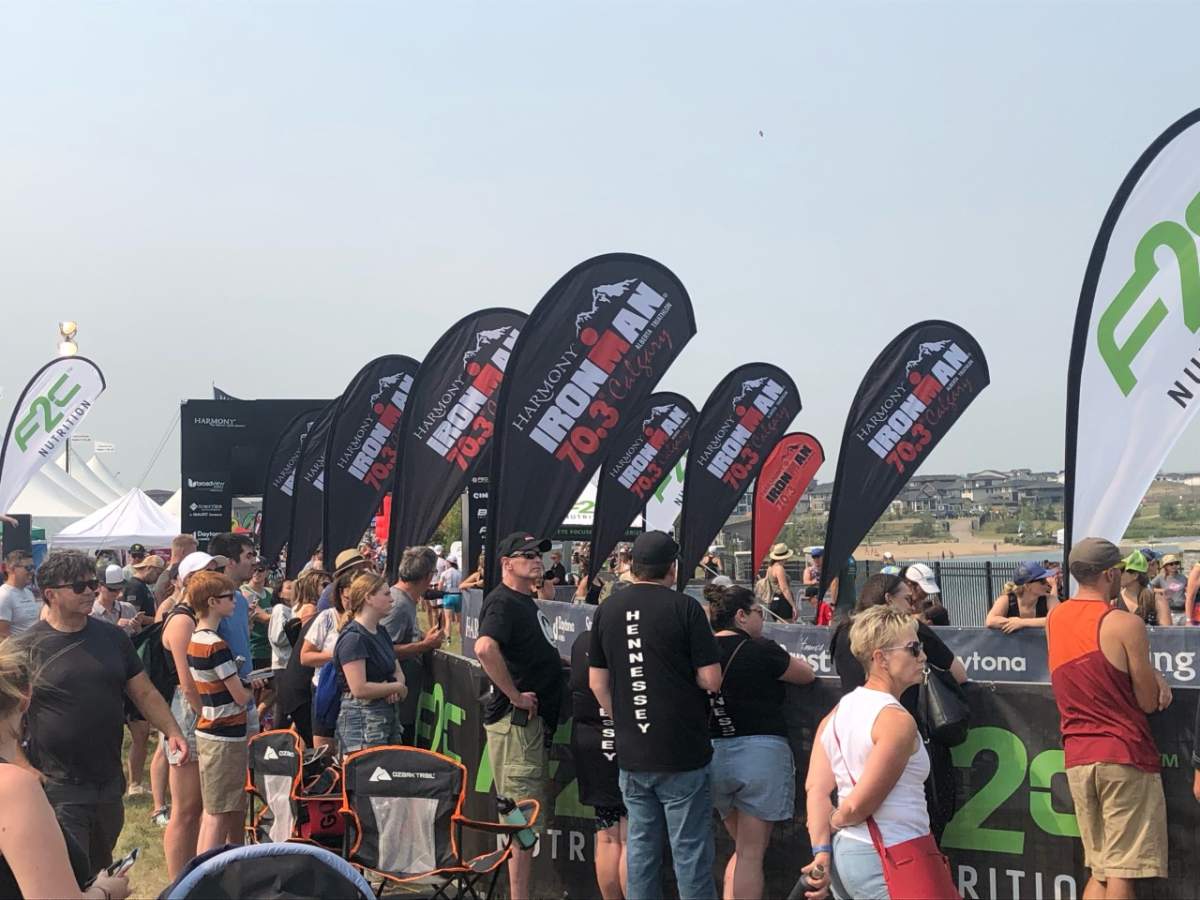 An Ontario man drowned during the Ironman triathlon in Alberta on Sunday, Aug. 1, 2021.