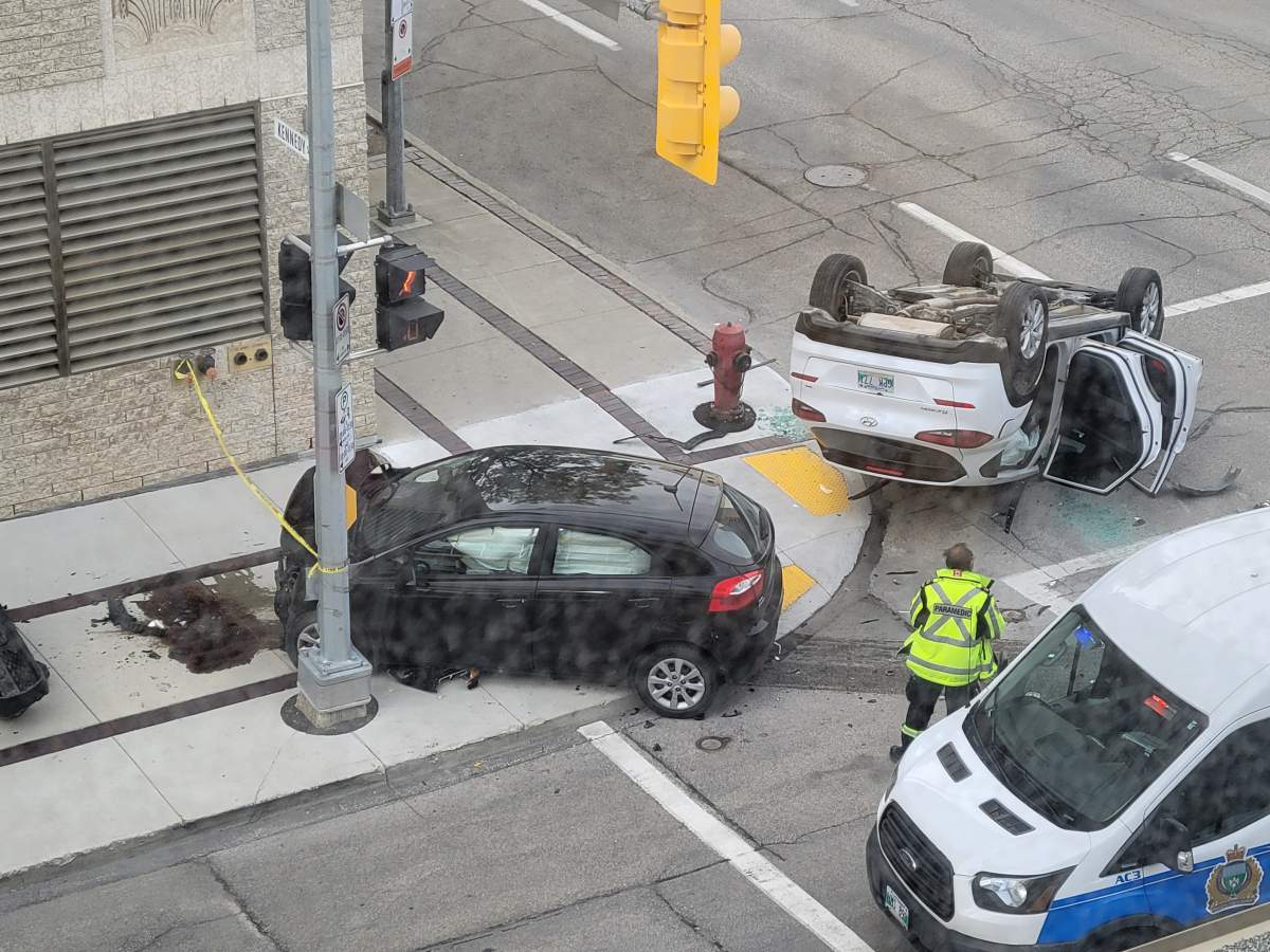 No one was seriously injured in a crash at the corner of Kennedy Street and York Avenue Sept. 17.