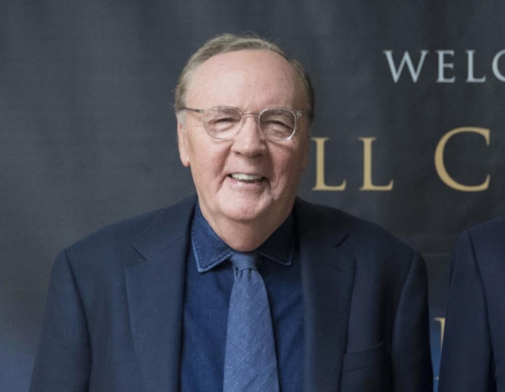 Author James Patterson appears at an event to promote his joint novel with former President Bill Clinton, "The President is Missing," in New York on June 5, 2018.