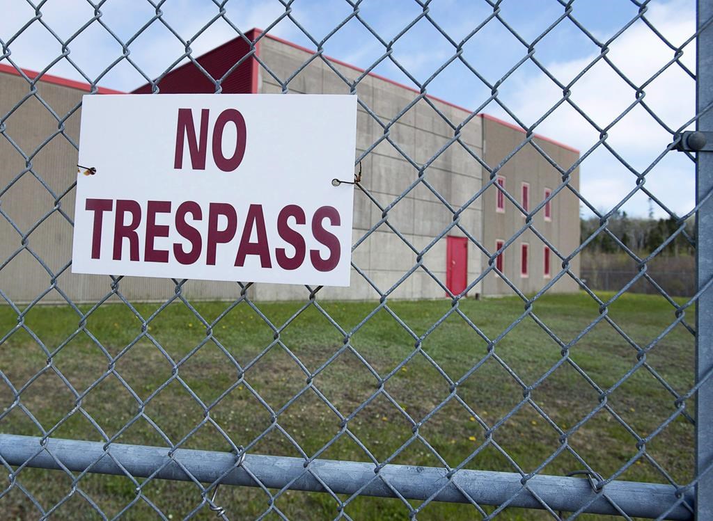 The Central Nova Scotia Correctional Facility yard is seen in this file photo. THE CANADIAN PRESS/Andrew Vaughan.