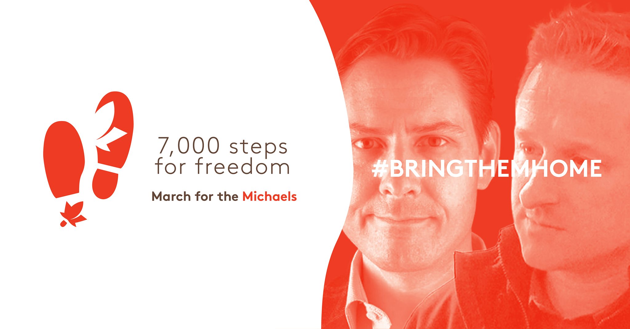 The families and supporters of Michael Kovrig and Michael Spavor are organising a solidarity march in Ottawa for Sept. 5th. Participants will march 7,000 steps, just like Kovrig does everyday.
