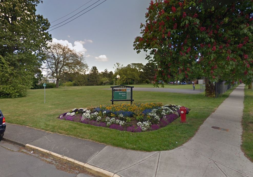 Police said the officer was attacked in Banfield Park. 