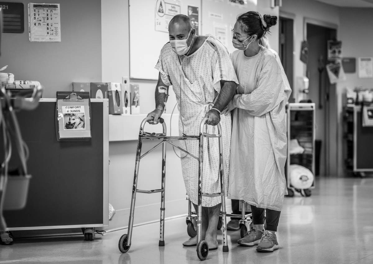 icu health-care worker