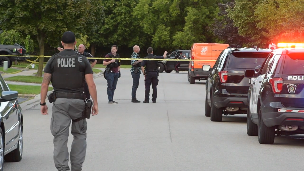 Halton Regional Police responded to reports of a shooting in the area of Maple Crossing Boulevard in Burlington on Sept. 9, 2021.