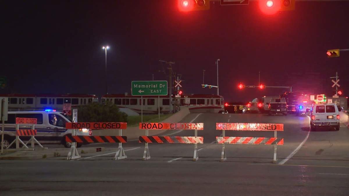 Police are investigating after a man was hit and killed by a CTrain Sunday, Sept. 5, 2021.