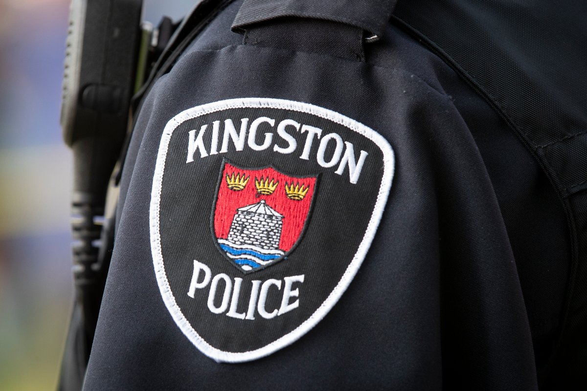 Kingston police's emergency response team officers arrested a man wanted in a Comtpon Street stabbing investigation Tuesday. 