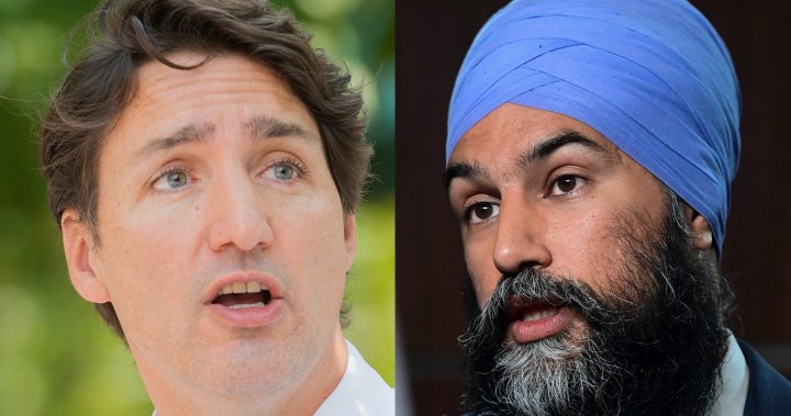 Los votantes se dividen entre los liberales y el NDP, allanando el camino para los conservadores: encuesta – National