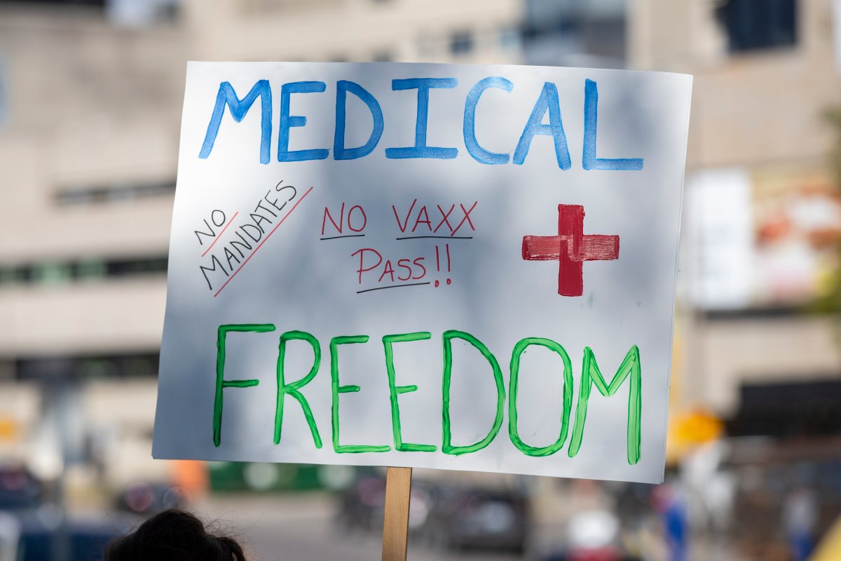 The Eastern Ontario Health Unit warns of COVID-19 exposure after they say a protester showed up at an anti-vaccine demonstration while positive in Cornwall, Ont. over the weekend. 