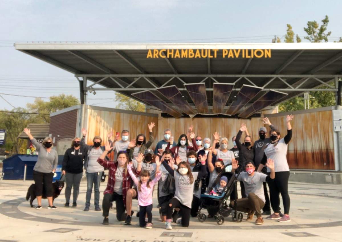 Carol's Crusaders marched around Transcona as part of Winnipeg's 11th annual Multiple Myeloma March. The team hopes to raise $5,000, adding to Winnipeg's overall goal of $50,000 and Canada's goal of $600,000 for Myeloma Canada.