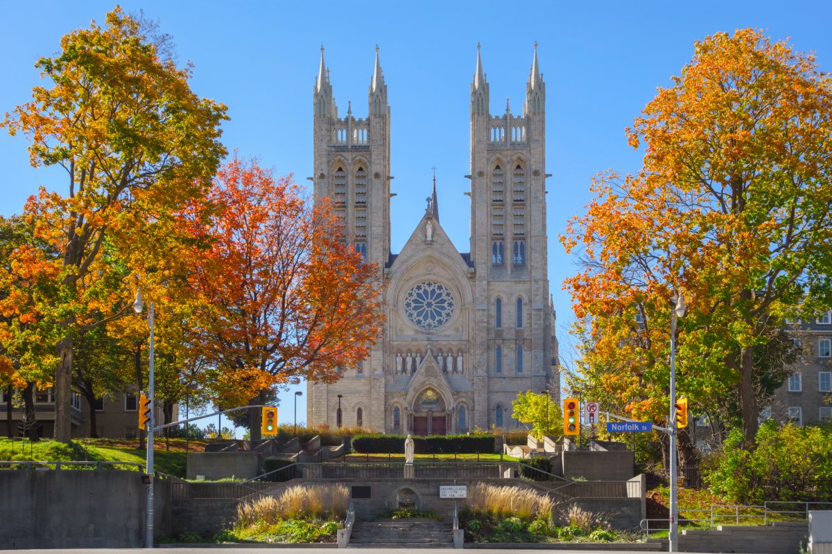 Church of Our Lady Immaculate in Guelph, Ontario, Canada.