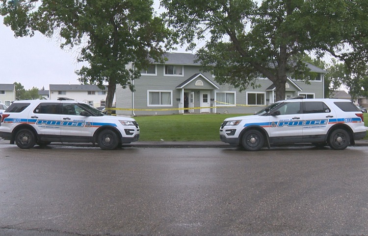 Police were at the scene of an alleged attempted murder on Aug. 27, 2021 in Regina's Gladmer Park neighbourhood.