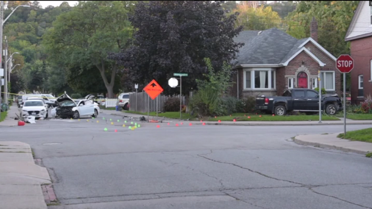 The SIU say a female driver was killed in collision in central Hamilton on Wednesday Sept. 30, 2021. Investigators believe a pick-up truck hit the car the 51 -year-old Hamilton woman was driving.