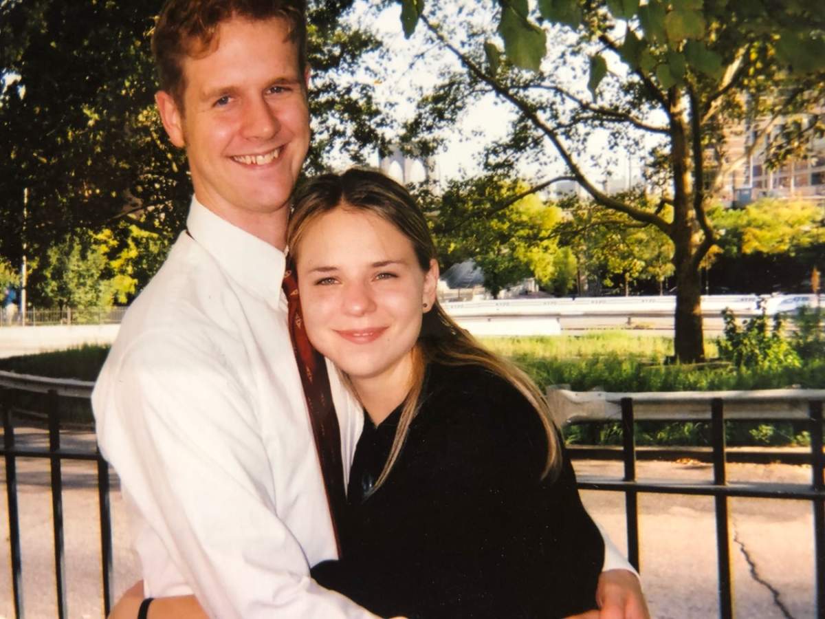 David Hein and Irene Sankoff in New York, 2001.