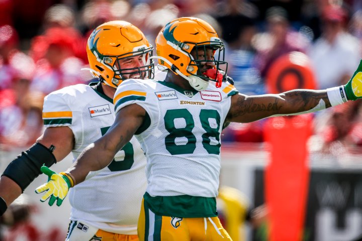 Edmonton Elks look for rare sweep of Labour Day series with Calgary Stampeders