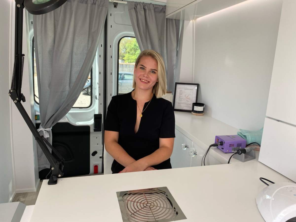 Maharaj has been up and running her mobile business for only two weeks, and will go anywhere in Winnipeg.