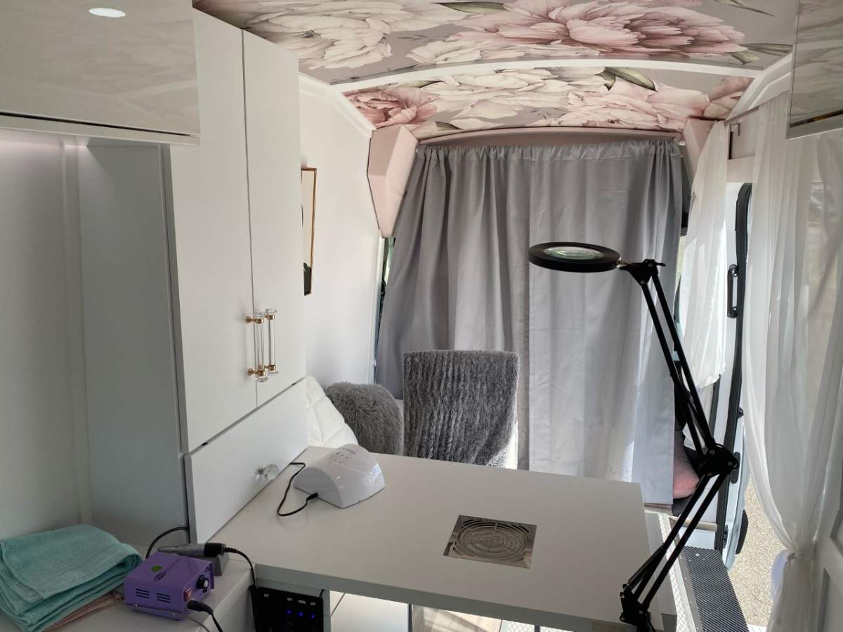 Maharaj assisted her brother in the design, ensuring it would be fully functional and her equipment would be safe to transport.