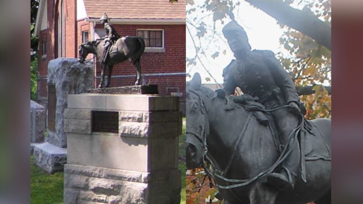 Police in Niagara Falls say the historic bronze statue of Lieutenant General Drummond was stolen Sept. 29 from a cemetery on Lundy’s Lane near Drummond Road.