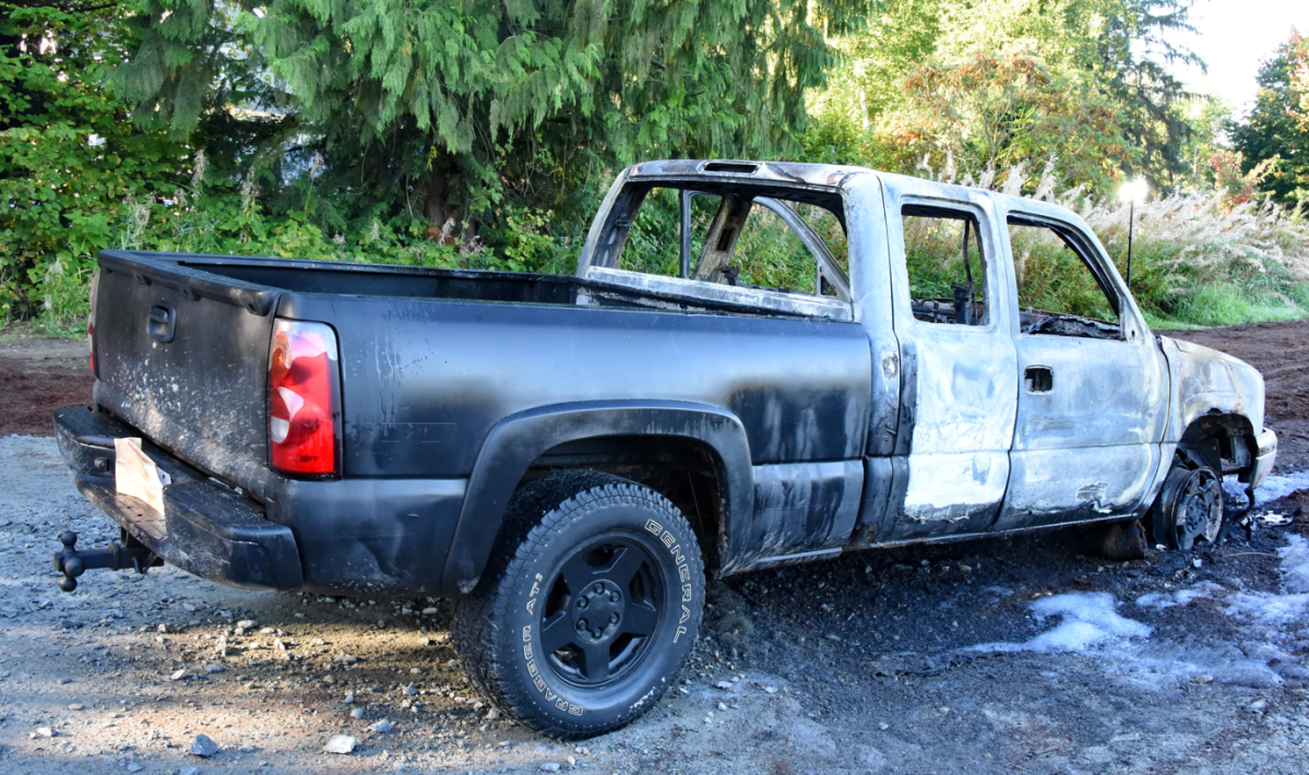 Ridge Meadows RCMP and firefighters responded to a truck fire just after midnight on Saturday.

When the flames were extinguished, a body was found insid.