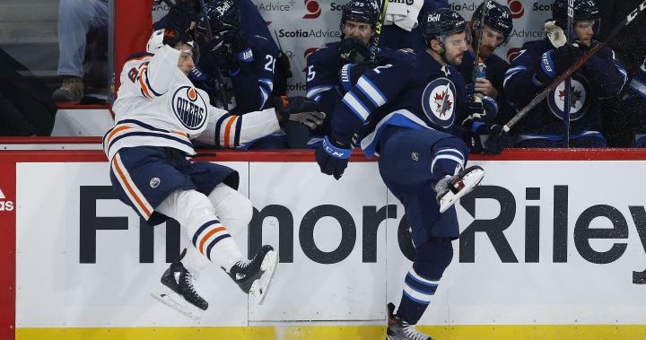 Edmonton Oilers fall 5-1 to Jets in Winnipeg – Edmonton | Globalnews.ca