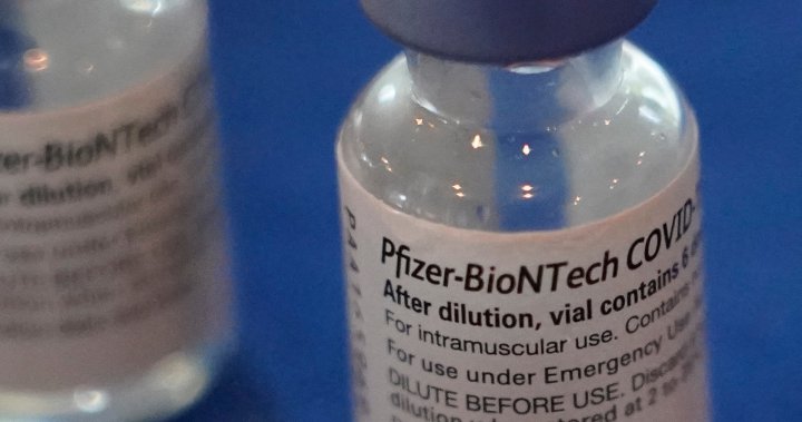Pfizer sends initial kids’ COVID-19 vaccine trial data to Health Canada