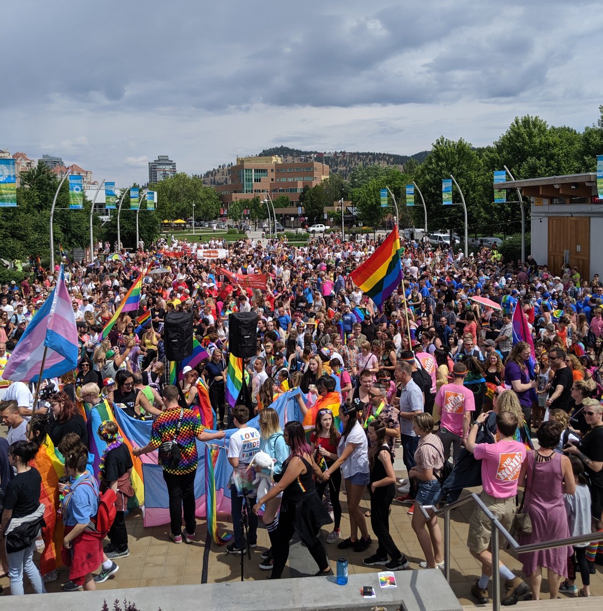 Kelowna 2019 Pride Celebrations were the biggest to date. 