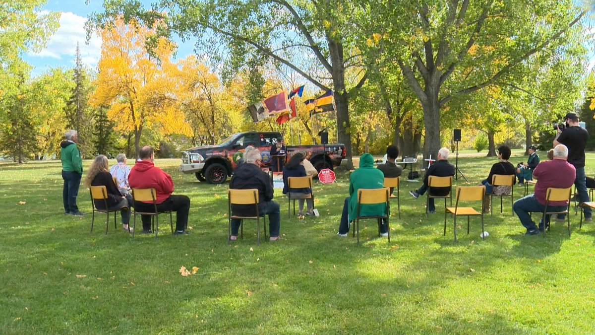 The Mefloquine Rally for veterans was held in Saskatoon over the weekend.