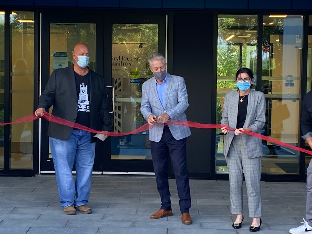 A retrofitted high-rise in Hamilton's north end which provides 146 affordable housing units for seniors, is among recent housing-related investments in Hamilton by the federla government.