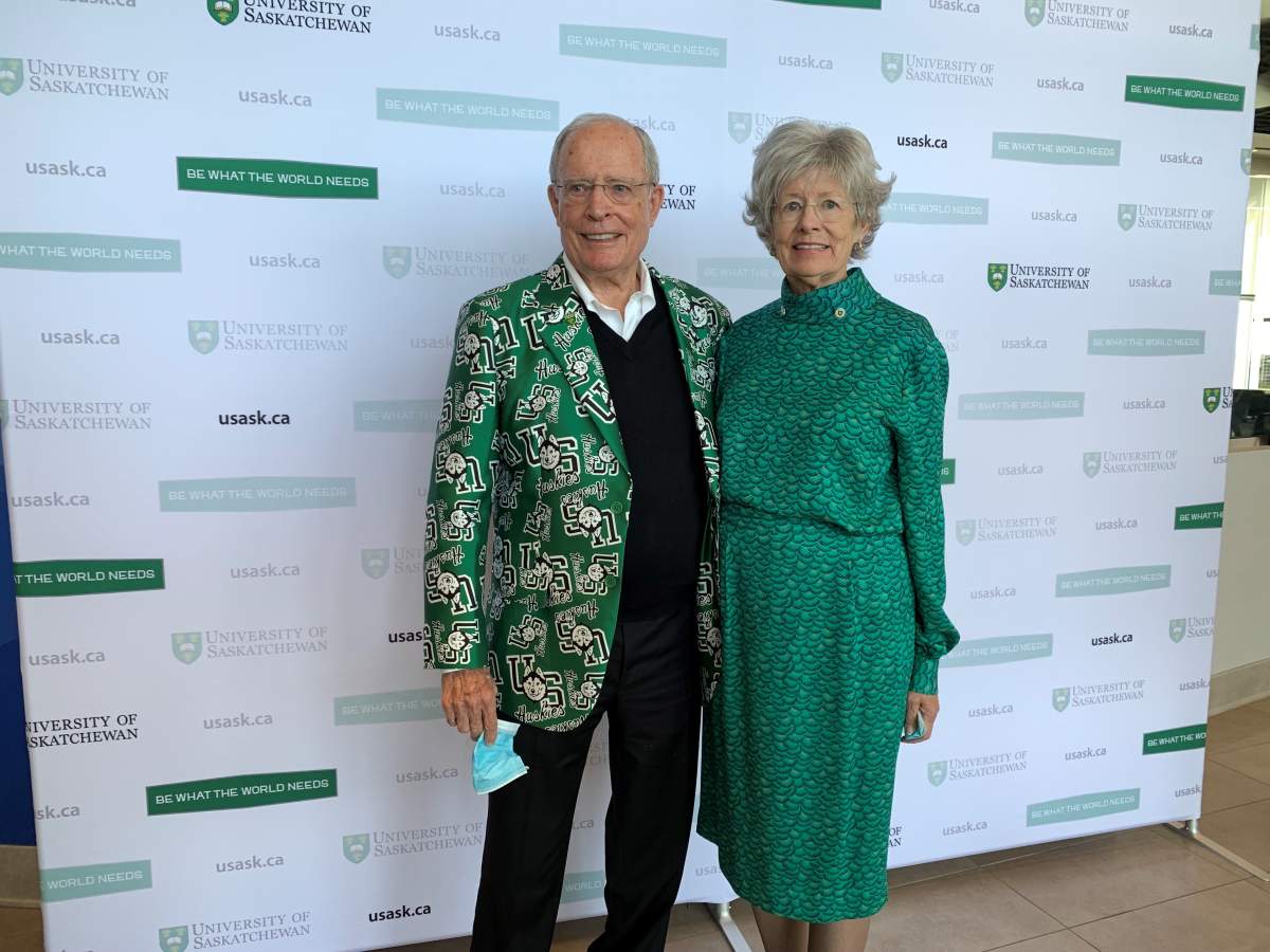 Ron and Jane Graham continued their legacy with the University of Saskatchewan on Friday with a $5.9-million donation.