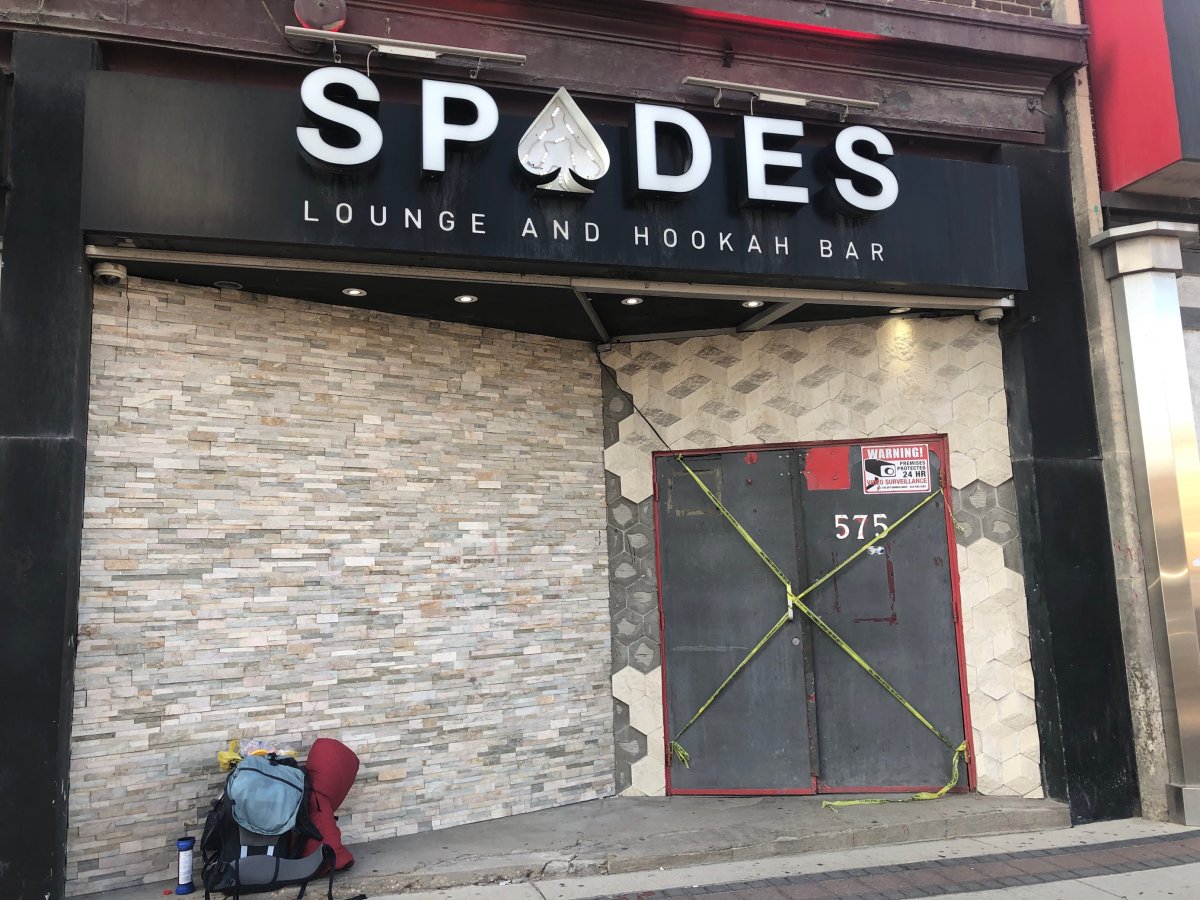 Winnipeg police say a man is recovering in hospital after a "firearms-related incident" early Saturday morning at a business on Portage Avenue.
