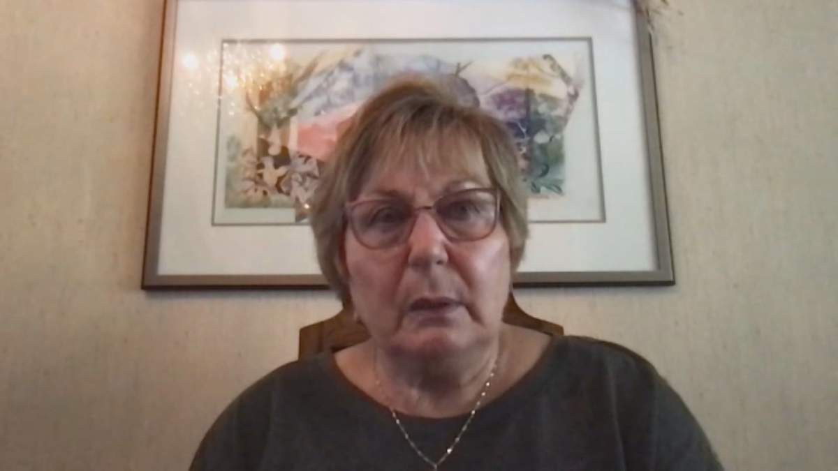 Vera Chernecki and her husband, from Winnipeg, were a block away from the World Trade Center the morning of September 11, 2001.