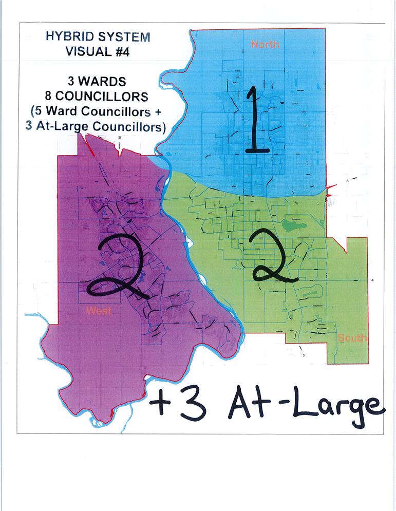 Example of a ward system in Lethbridge.