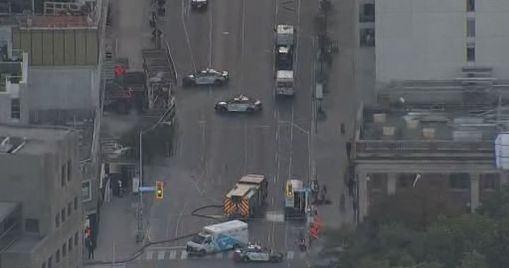 Emergency crews conduct controlled explosion amid reports of suspicious packages in Toronto