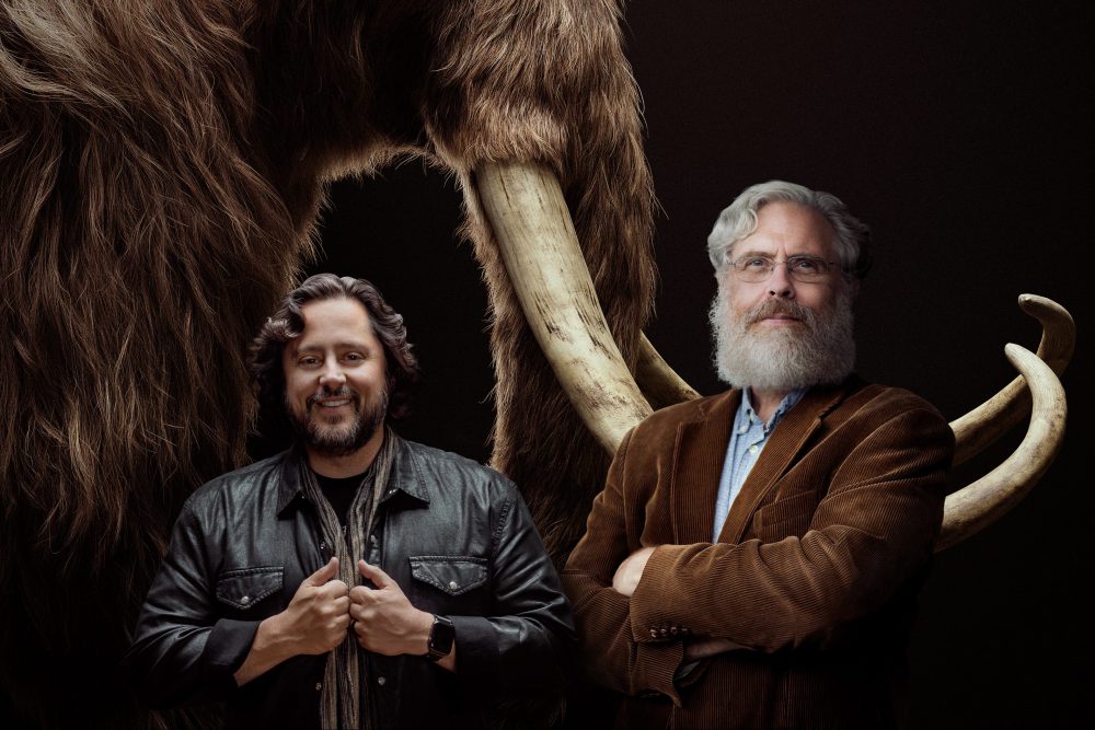 Colossal co-founders Ben Lamm, left, and George Church are shown in this handout photo.