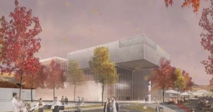 Изграждането на нов културен център във Върнън, Британска Колумбия, е