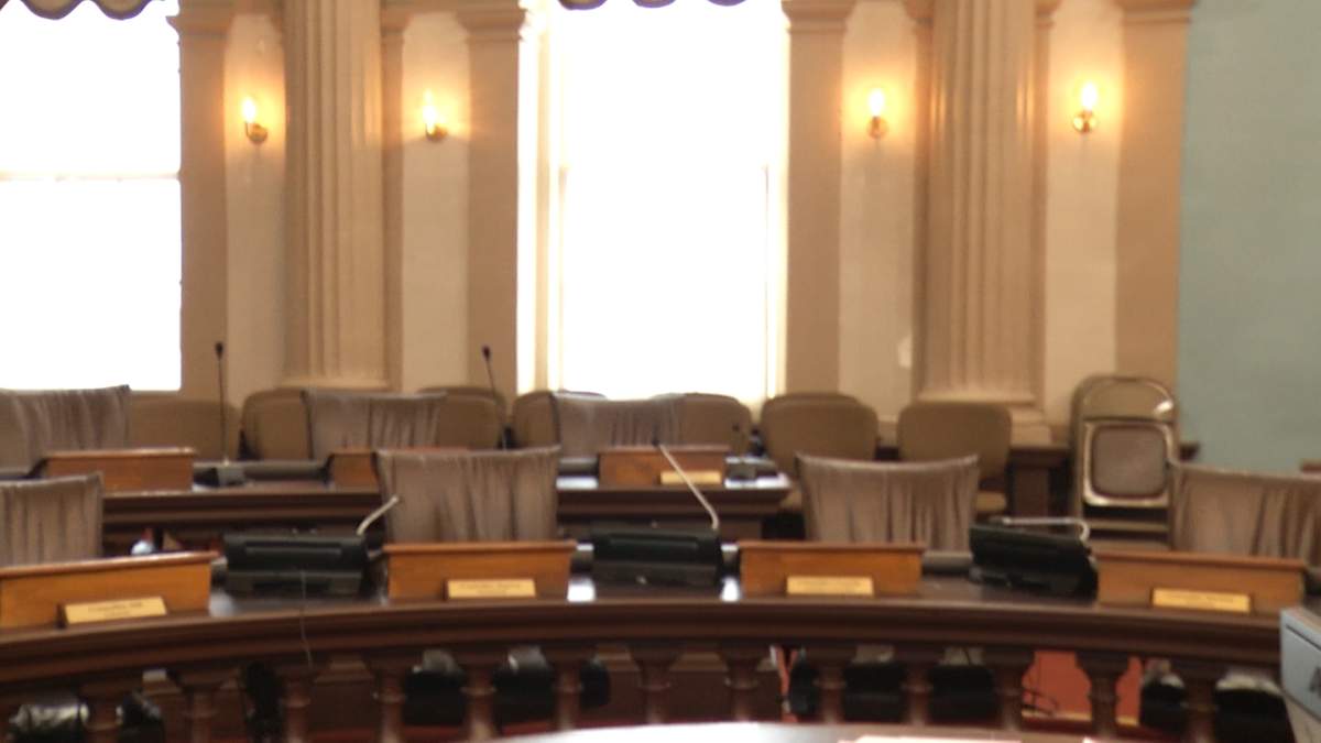 City council is expected to revisit its virtual meeting policy early next year. Until then, the seat of local government remains an empty chamber.
