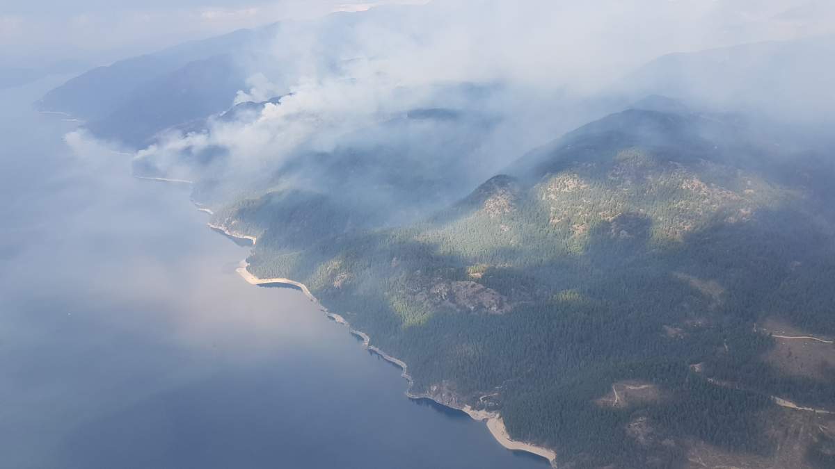 The Octopus Creek blaze that was sparked by lightning near Fauquier is no longer considered a wildfire of note. 