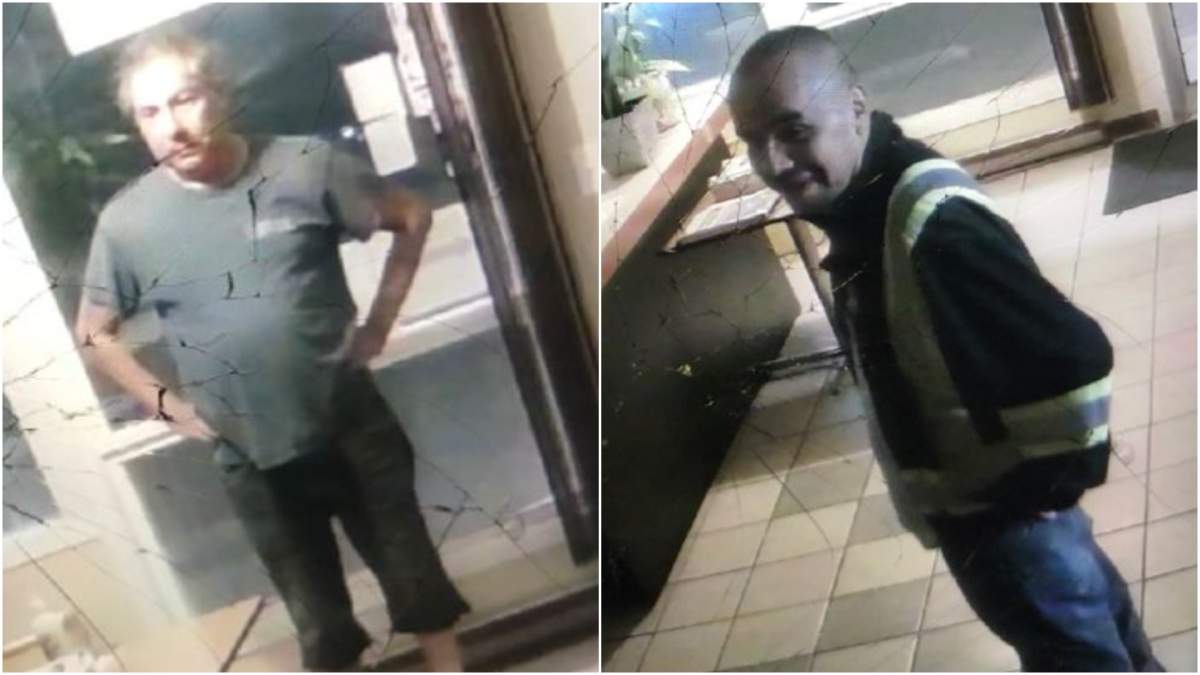 RCMP are looking for two suspects after a break-in at a beer vendor near Altona, Man. Aug. 19.