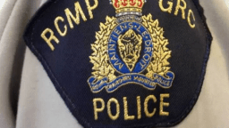 An RCMP officer's shoulder patch.