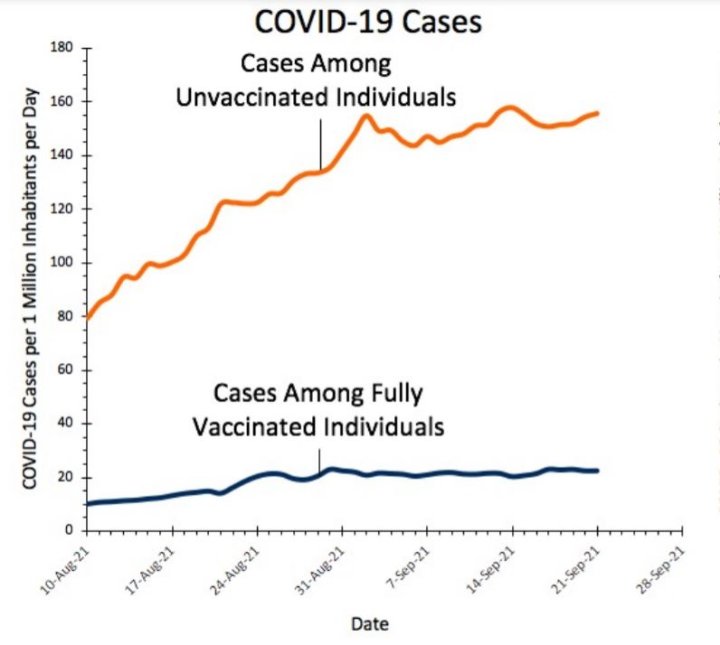 Unvaccinated 60 times more likely to end up in ICU with COVID19