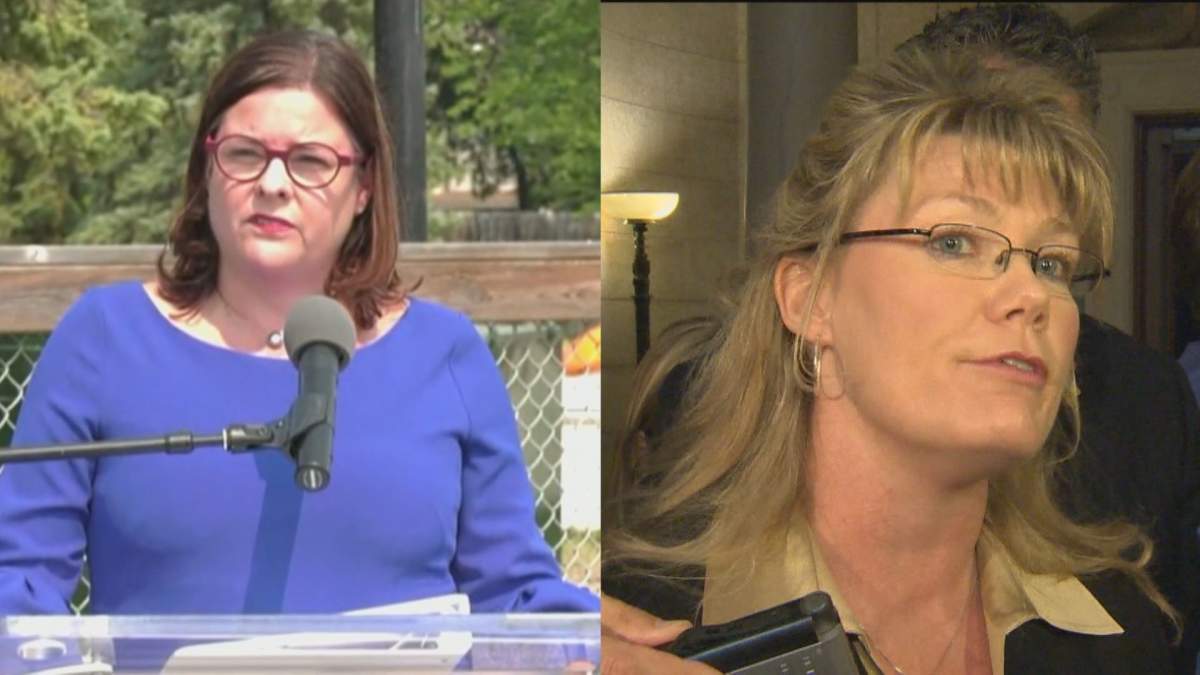 Heather Stefanson and Shelly Glover are the two candidates vying to become the next leader of the PC Party of Manitoba.