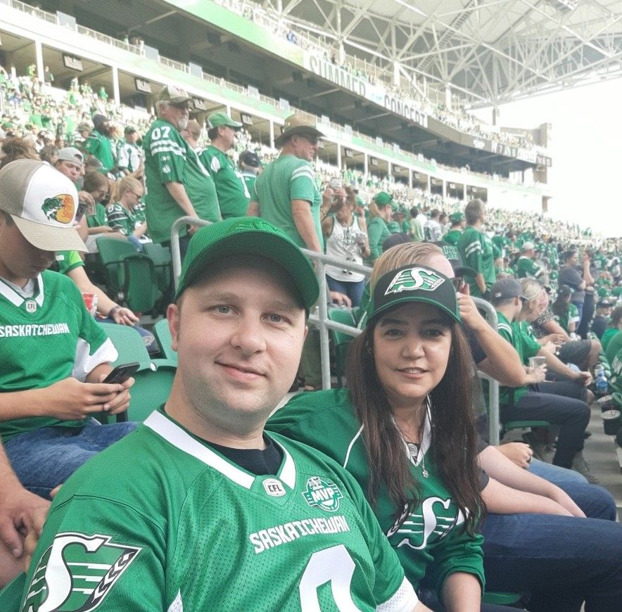 Saskatchewan Roughriders’ Labour Day Classic a first for amputee from Iran - image