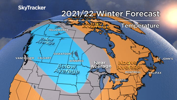 2021-2022 winter weather forecast: Here's what Canadians can