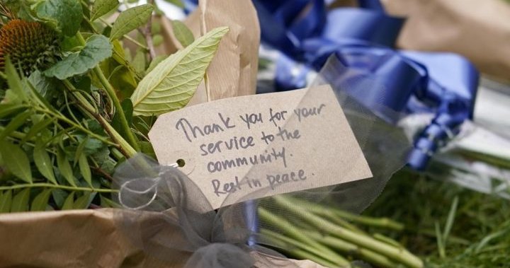 U.K. politicians pay tribute at church where MP David Amess was killed